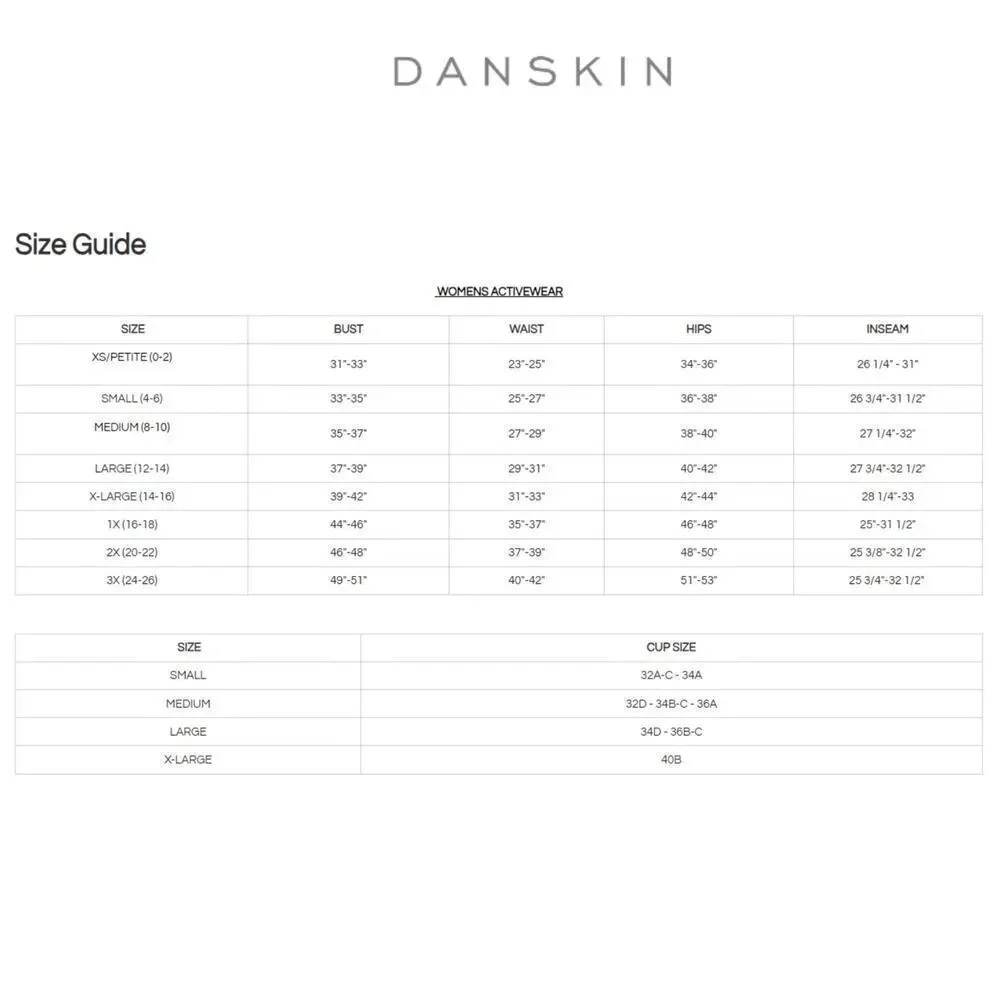 New! Danskin Women's Ultra High Rise Side Pockets Moisture Wicking Leggings - Picture 7 of 7